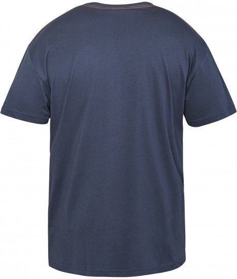 North Latitude 61121 Μπλουζάκι Με Στάμπα Ναυτικό Μπλε - Μακό μπλουζάκια - Aνδρικά μπλουζεσ μεγάλα μεγέθη