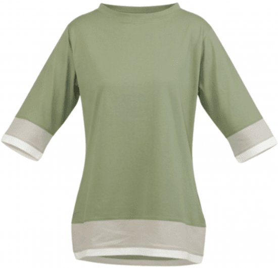 Nora Mikken ANNELI T-Shirt Green - Μακό μπλουζάκια - 