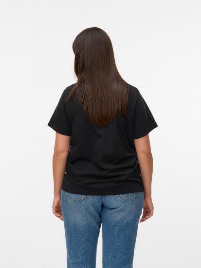 Vero Moda Paulina T-Shirt Black - Μπλουζάκια - 