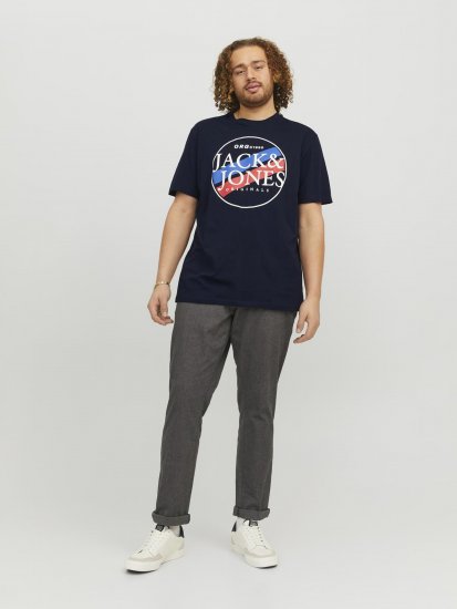 Jack & Jones Codyy T-Shirt Navy - Μακό μπλουζάκια - Aνδρικά μπλουζεσ μεγάλα μεγέθη
