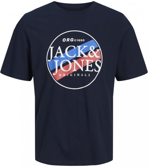Jack & Jones Codyy T-Shirt Navy - Μακό μπλουζάκια - Aνδρικά μπλουζεσ μεγάλα μεγέθη