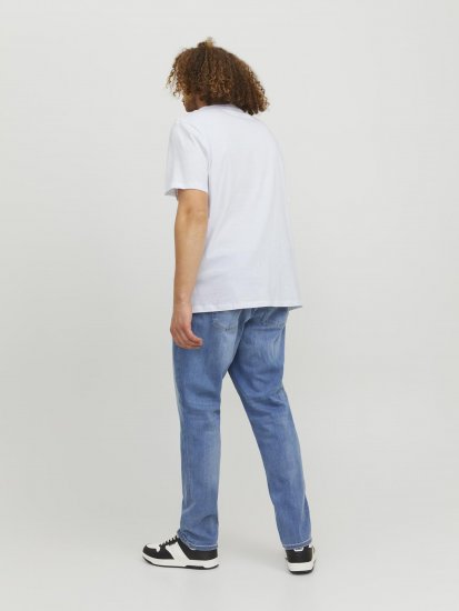 Jack & Jones Codyy T-Shirt White - Μακό μπλουζάκια - Aνδρικά μπλουζεσ μεγάλα μεγέθη