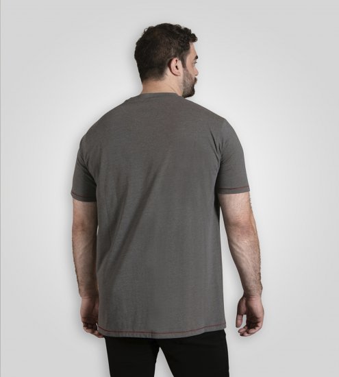 D555 Clydebank T-Shirt Official AC/DC Black Ice Grey - Μακό μπλουζάκια - Aνδρικά μπλουζεσ μεγάλα μεγέθη