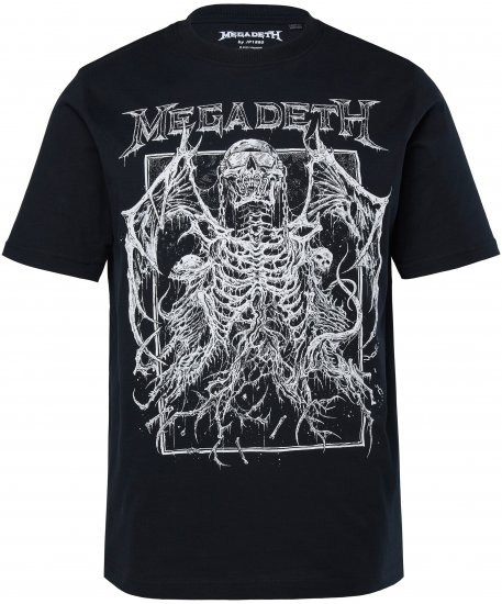 JP1880 Megadeth T-shirt Black - Μπλουζάκια συγκροτημάτων - 