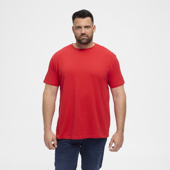 North Latitude T-Shirt O-Neck Red TALL - TALL Πόλο μπλουζάκια - T-Shirt για Ψηλούς Άνδρες