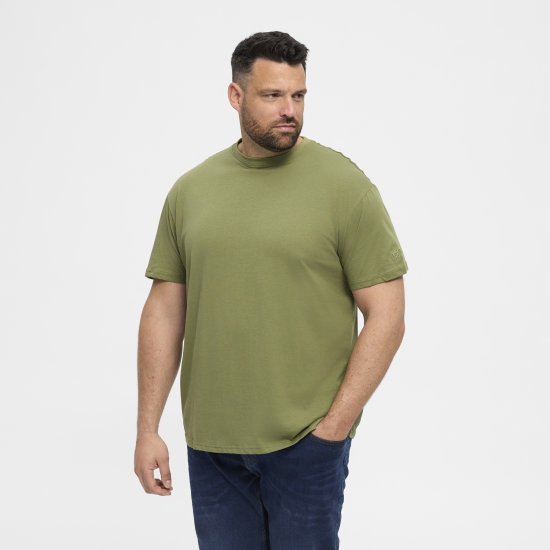North Latitude T-Shirt O-Neck Olive Green TALL - TALL Πόλο μπλουζάκια - 
