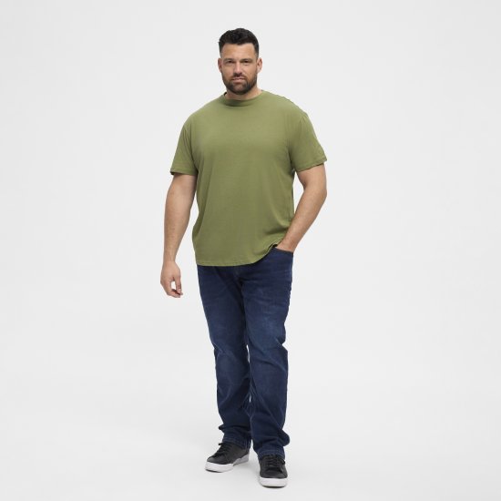 North Latitude T-Shirt O-Neck Olive Green TALL - TALL Πόλο μπλουζάκια - 