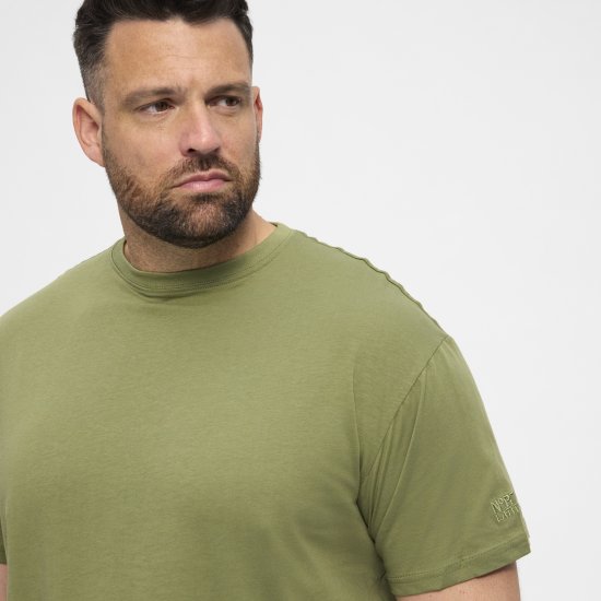 North Latitude T-Shirt O-Neck Olive Green TALL - TALL Πόλο μπλουζάκια - 
