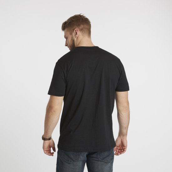 North Latitude Denim Printed T-Shirt Black TALL - TALL Πόλο μπλουζάκια - T-Shirt για Ψηλούς Άνδρες