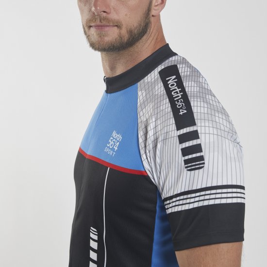North Latitude Sport Bike T-Shirt Black TALL - Αθλητικά ρούχα & Outdoor - Aθλητικα ρούχα μεγάλα μεγέθη ανδρικά