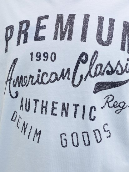 Jack & Jones Alex Μπλουζάκι Ανοιχτό Μπλε - Μακό μπλουζάκια - Aνδρικά μπλουζεσ μεγάλα μεγέθη