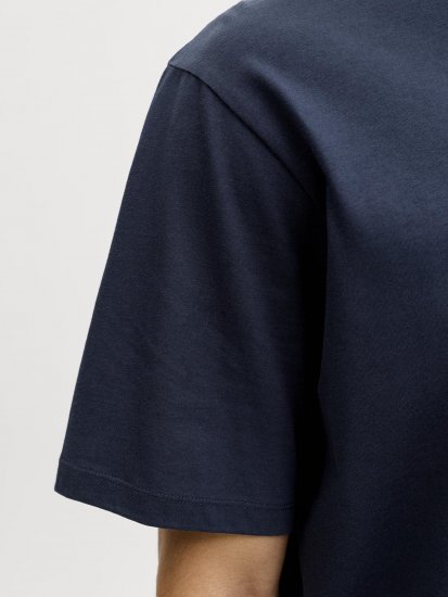 Jack & Jones Dover Denim O-Neck T-Shirt Blue - Μακό μπλουζάκια - Aνδρικά μπλουζεσ μεγάλα μεγέθη