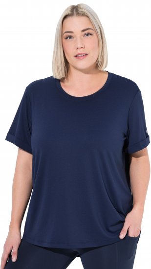 Ulla Popken UPF 50 Quick Drying Tee Navy - Μπλουζάκια - 