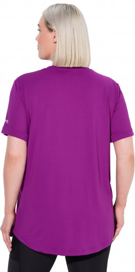 Ulla Popken UPF 50 Quick Drying Tee Blackberry - Μπλουζάκια - 