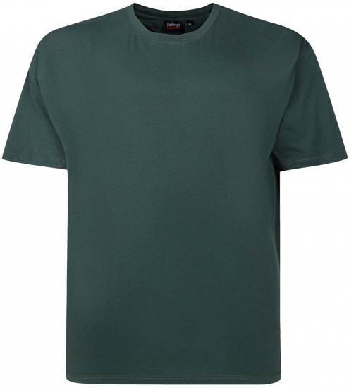 Espionage T015 Plain T-Shirt Bottle Green - Μακό μπλουζάκια χωρίς στάμπα - 