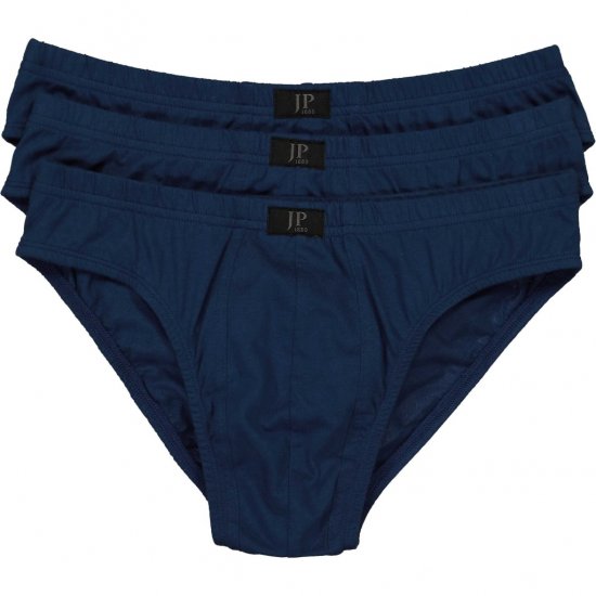 JP1880 Slips OEKO-TEX 3-Pack Blue - Εσώρουχα/Μαγιό - Aνδρικά Εσώρουχα μεγάλα μεγέθη