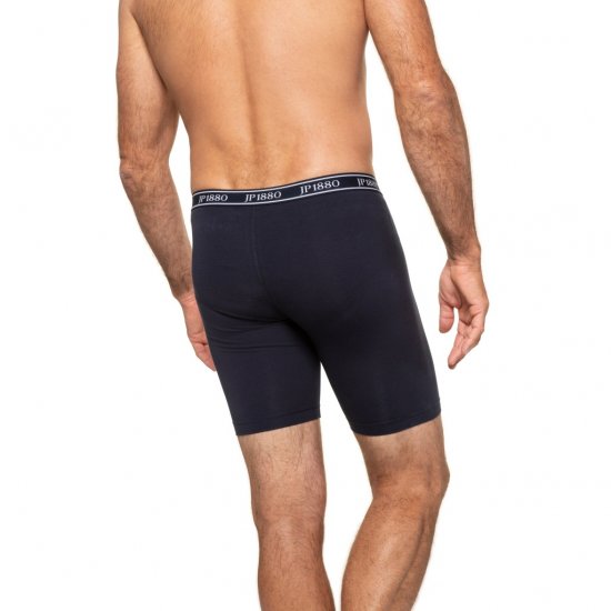 JP1880 Boxers Long OEKO-TEX Flexnamic Navy - Εσώρουχα/Μαγιό - Aνδρικά Εσώρουχα μεγάλα μεγέθη
