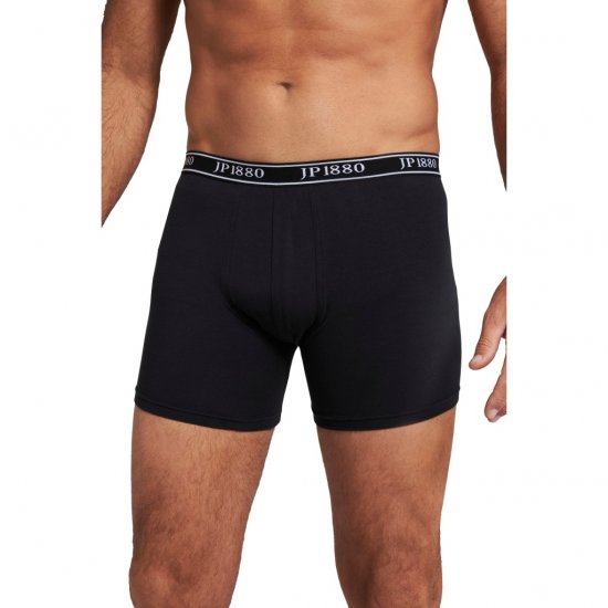 JP1880 Boxershorts FLEXNAMIC Black - Εσώρουχα/Μαγιό - Aνδρικά Εσώρουχα μεγάλα μεγέθη