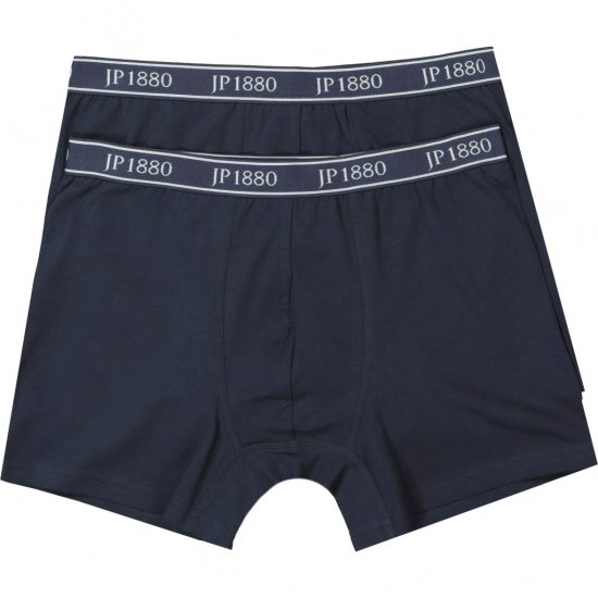 JP1880 Boxershorts FLEXNAMIC 2-Pack Dark Navy - Εσώρουχα/Μαγιό - Aνδρικά Εσώρουχα μεγάλα μεγέθη