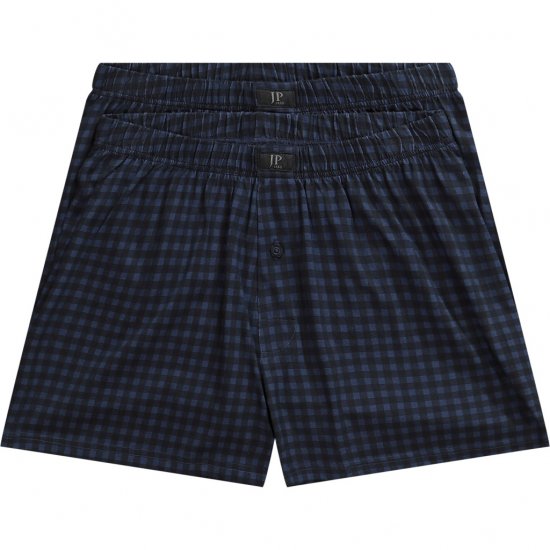 JP1880 Boxershorts OEKO-TEX 2-Pack Navy - Εσώρουχα/Μαγιό - Aνδρικά Εσώρουχα μεγάλα μεγέθη