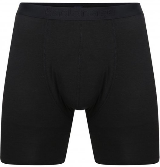 Espionage U010D Bamboo Trunks 2-Pack Black - Μποξεράκια - μποξερακια ανδρικά μεγάλα μεγέθη