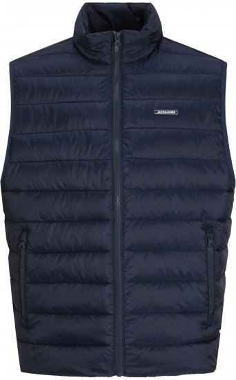 Jack & Jones Louis Light Bodywarmer Puffer Gilet Navy - Αμάνικα μπουφάν - Γιλέκα σε μεγάλα μεγέθη
