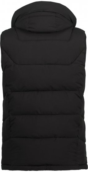 JP1880 Quilted Gilet DownTouch Padding Black - Μπουφάν - Aνδρικά μπουφαν μεγάλα μεγέθη