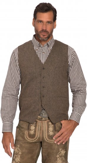 JP1880 Vest Tweed Wool Blend Traditional Light Brown - Γιορτινά ρούχα - Γιορτινά ρούχα – Για να γιορτάζεις με στυλ και άνεση