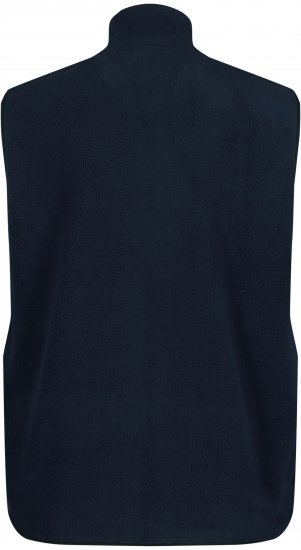 JP1880 Fleece Gilet Stomach Fit Navy - Μπουφάν - Aνδρικά μπουφαν μεγάλα μεγέθη