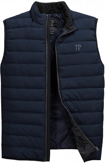 JP1880 Quilted Vest Techno Down Padding Navy - Μπουφάν - Aνδρικά μπουφαν μεγάλα μεγέθη