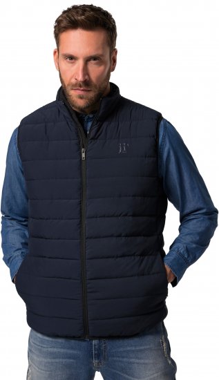 JP1880 Quilted Vest Techno Down Padding Navy - Μπουφάν - Aνδρικά μπουφαν μεγάλα μεγέθη