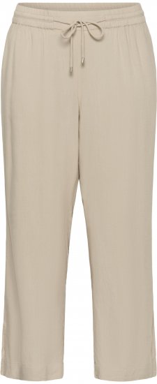 Kaffe Curve Mille Wide Pants Feather Grey - Παντελόνια από ύφασμα - 