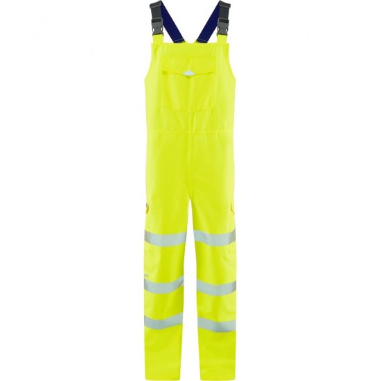 Leo Northam Ecoviz 15K Performance+ Bib & Brace Hi-Vis Yellow - Ρούχα εργασίας - Aνδρικά ρούχα εργασίας μεγάλα μεγέθη