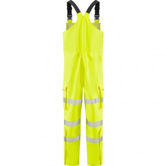 Leo Northam Ecoviz 15K Performance+ Bib & Brace Hi-Vis Yellow - Ρούχα εργασίας - Aνδρικά ρούχα εργασίας μεγάλα μεγέθη