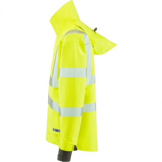 Leo Dartmoor Ecoviz 15K Performance+ Breathable Bomber Jacket Hi-Vis Yellow - Ρούχα εργασίας - Aνδρικά ρούχα εργασίας μεγάλα μεγέθη