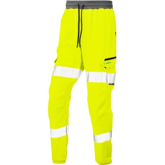 Leo Hawkridge Ecoviz High Performance 4X Stretch Trouser Hi-Vis Yellow - Ρούχα εργασίας - Aνδρικά ρούχα εργασίας μεγάλα μεγέθη