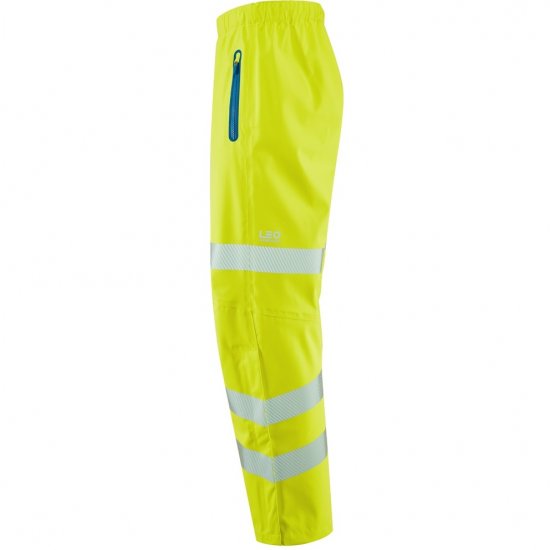 Leo Lundy Ltec 20K High Performance Breathable Waterproof Ov Hi-Vis Yellow - Ρούχα εργασίας - Aνδρικά ρούχα εργασίας μεγάλα μεγέθη