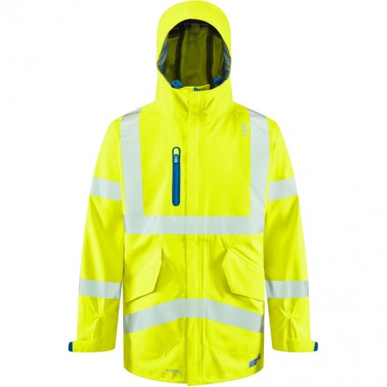 Leo Marisco LTEC 20K High Performance Breathable Waterproof Hi-Vis Yellow - Ρούχα εργασίας - Aνδρικά ρούχα εργασίας μεγάλα μεγέθη