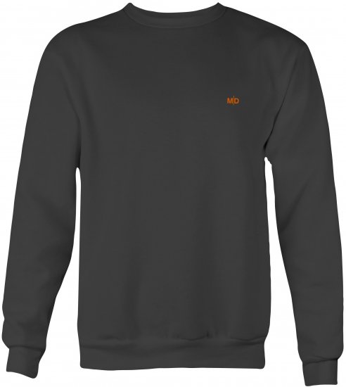 Motley Denim Oslo Sweatshirt Charcoal - φούτερ/Φούτερ με κουκούλα - φούτερ/Φούτερ με κουκούλα ανδρικά μεγάλα μεγέθη 