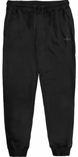 Double Outfitters MPAN-6057 Παντελόνι φόρμας Μαύρο - Αθλητικές φόρμες/σορτσάκια - Αθλητικές Φόρμες ανδρικεσ μεγάλα μεγέθη