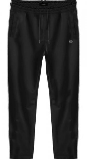 Double Outfitters MPAN-6061 Παντελόνι φόρμας Μαύρο - Αθλητικές φόρμες/σορτσάκια - Αθλητικές Φόρμες ανδρικεσ μεγάλα μεγέθη