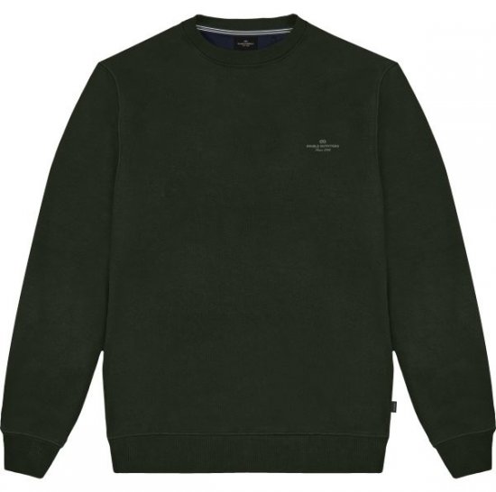 Double Outfitters MTOP-1141 Φούτερ Σκούρο πράσινο - φούτερ/Φούτερ με κουκούλα - φούτερ/Φούτερ με κουκούλα ανδρικά μεγάλα μεγέθη 