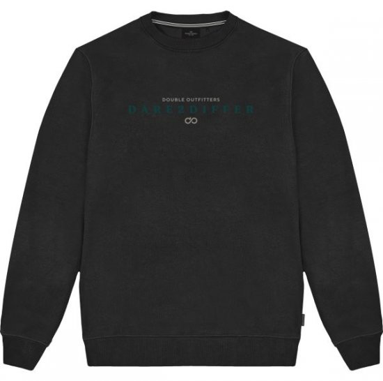 Double Outfitters MTOP-1151 Φούτερ Μαύρο - φούτερ/Φούτερ με κουκούλα - φούτερ/Φούτερ με κουκούλα ανδρικά μεγάλα μεγέθη 