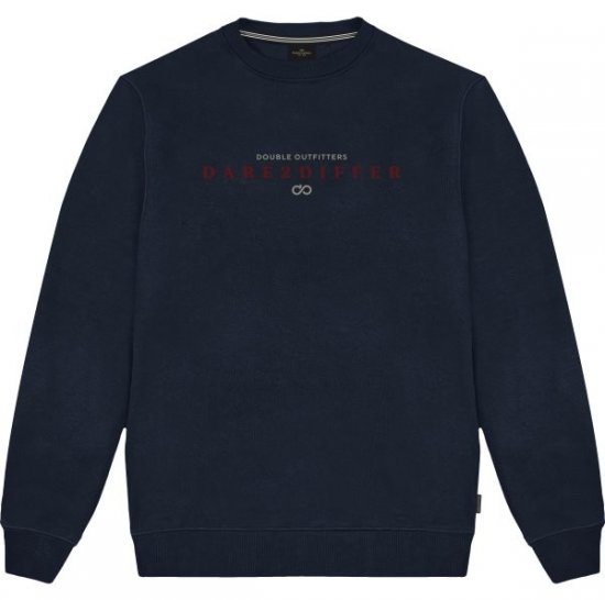 Double Outfitters MTOP-1151 Φούτερ Μπλε μαρέν - φούτερ/Φούτερ με κουκούλα - φούτερ/Φούτερ με κουκούλα ανδρικά μεγάλα μεγέθη 