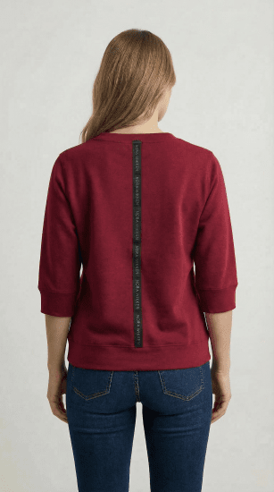 Nora Mikken GELINA Sweater Burgundy - ΓΥΝΑΙΚΕΊΑ ΡΟΎΧΑ XS-XXL - 