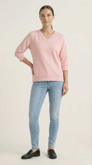 Nora Mikken GELINA Sweater Peach Whip - ΓΥΝΑΙΚΕΊΑ ΡΟΎΧΑ XS-XXL - 
