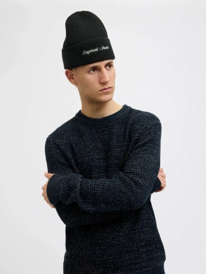 Jack & Jones Norrebro Σκούφος Μαύρο - Σκούφοι - 