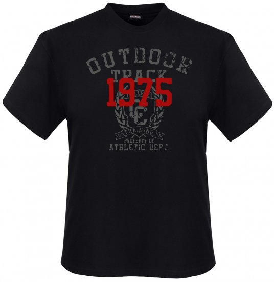 Adamo Outdoor track Comfort fit T-shirt Black - Μακό μπλουζάκια - Aνδρικά μπλουζεσ μεγάλα μεγέθη
