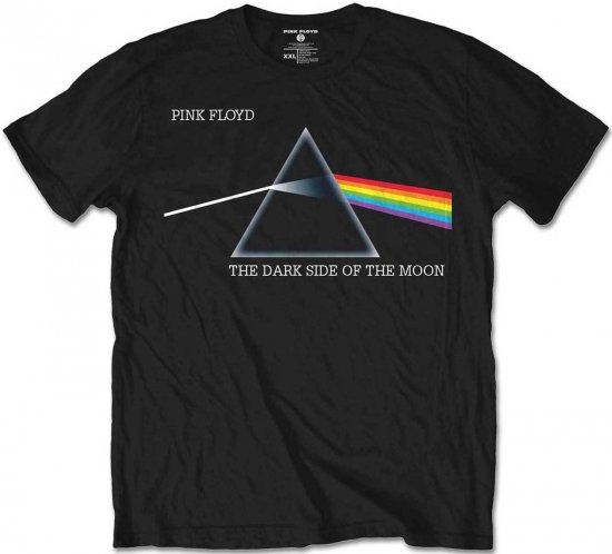 Pink Floyd The Dark Side of The Moon T-shirt Black - Μακό μπλουζάκια - Aνδρικά μπλουζεσ μεγάλα μεγέθη