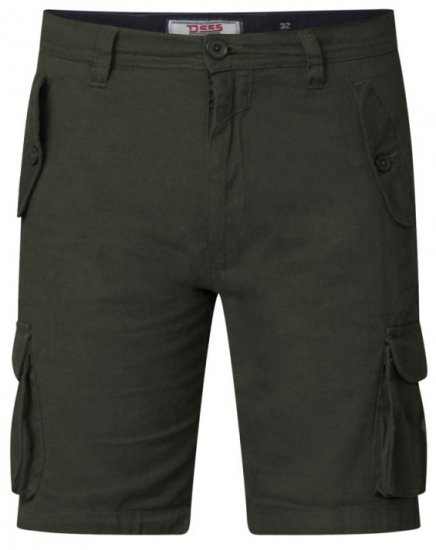 D555 Larry Cargo Shorts Khaki - Σορτς - Aνδρικεσ βερμουδεσ μεγαλα μεγάλα μεγέθη